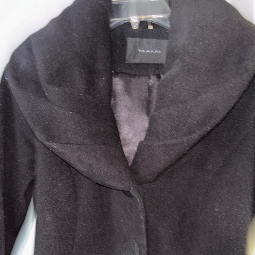 Tahari Elegant Black Women's Coat Sz XS - Picture 3 of 5